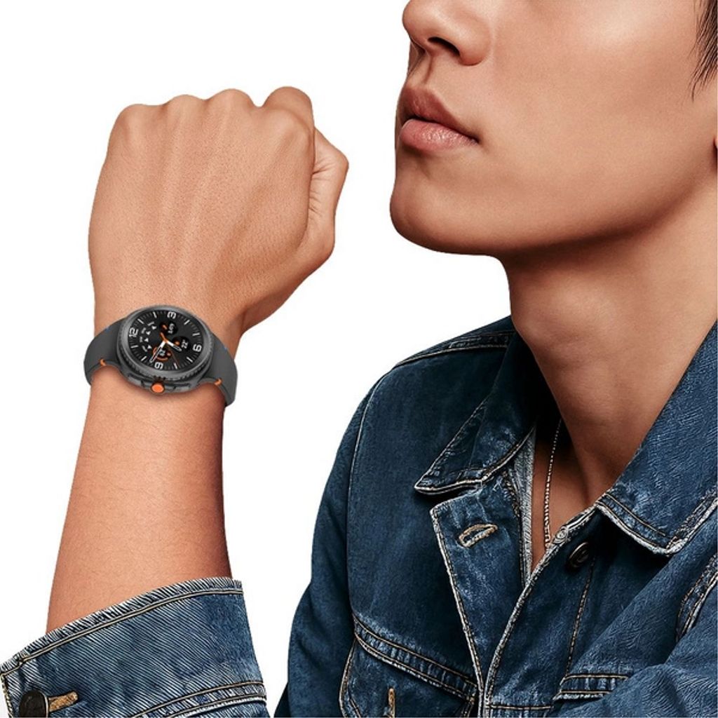 Tech-Protect Silikon Klockarmband Samsung Galaxy Watch 8/8 Classic - Mörkblå