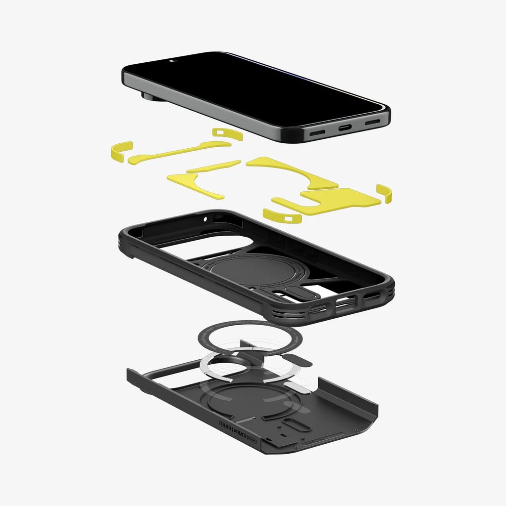 Spigen Tough Armor MagFit Deksel til Google Pixel 11 Pro XL - Svart