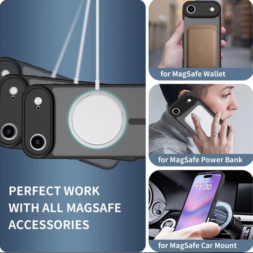 Tech-Protect BasicMag MagSafe Kuori  iPhone Air - Musta
