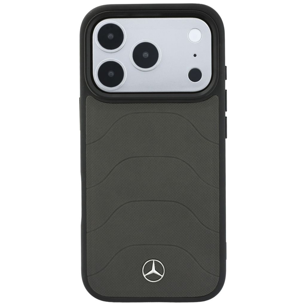 Mercedes Bow Lines MagSafe -kuori till iPhone 18 Pro Max/17 Pro Max - Harmaa