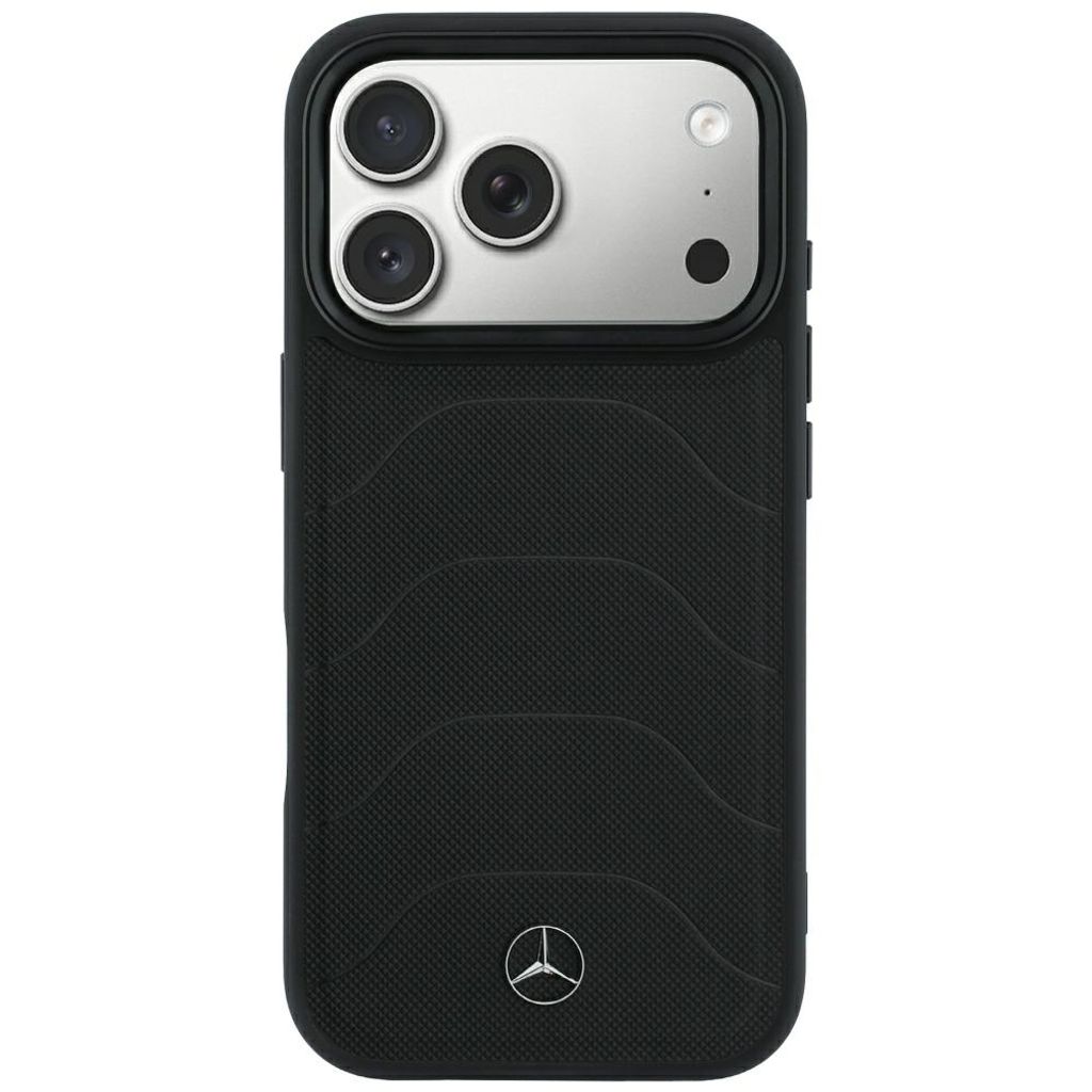 Mercedes Bow Lines MagSafe -kuori till iPhone 18 Pro Max/17 Pro Max - Musta