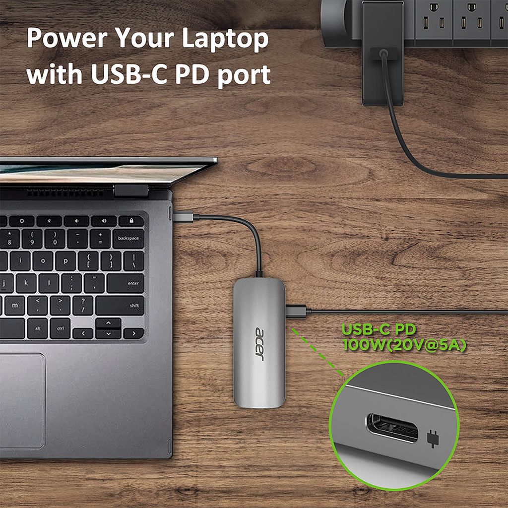 Acer USB-C 7-i-1 Adapter
