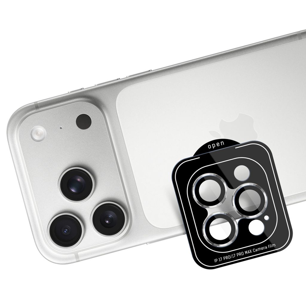 3mk Lens Protection Pro Linsebeskyttelse till iPhone 18 Pro/18 Pro Max - Sølv