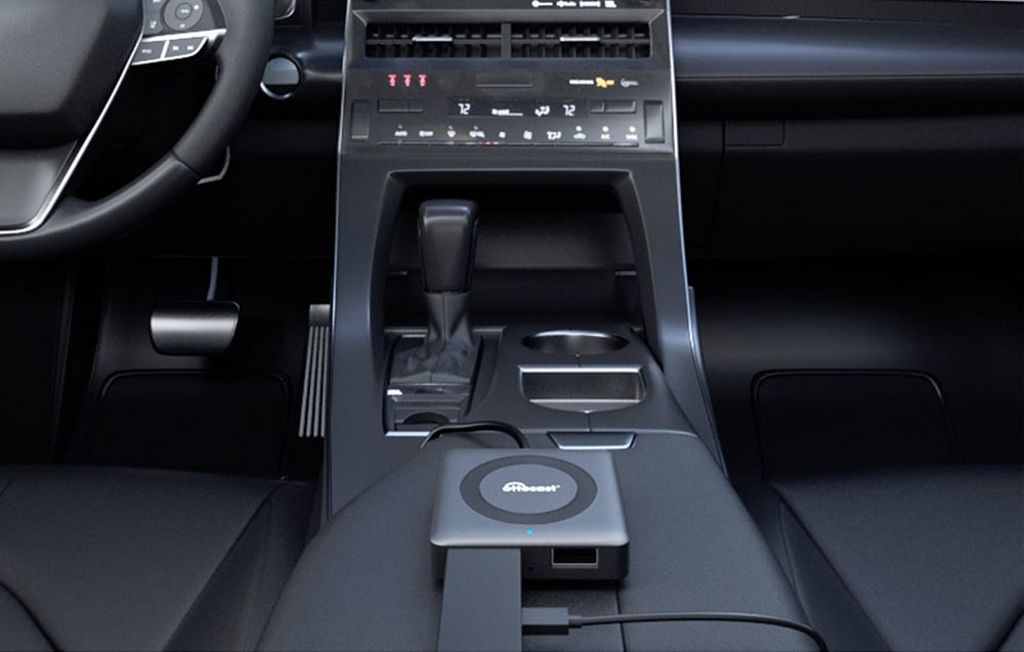 Ottocast CarPlay / Android Auto trådløs adapter Bil-TV Mate Max - sort CA361-C4