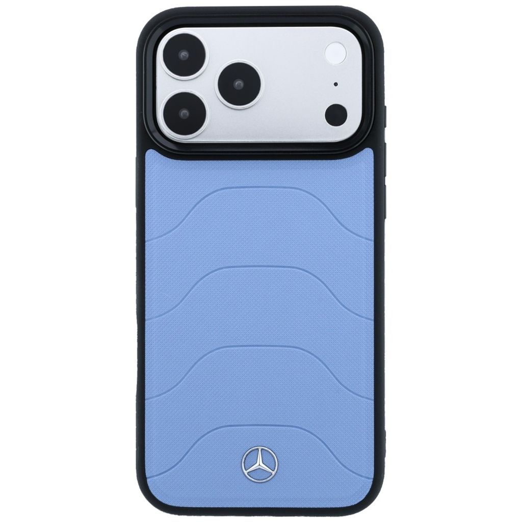 Mercedes Bow Lines MagSafe -kuori till iPhone 18 Pro/17 Pro - Sininen