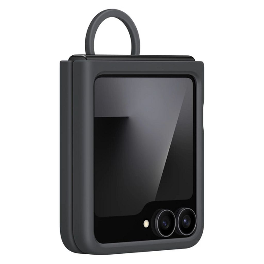 Samsung Silicone Kuori  Samsung Galaxy Z Flip7 FE - Musta