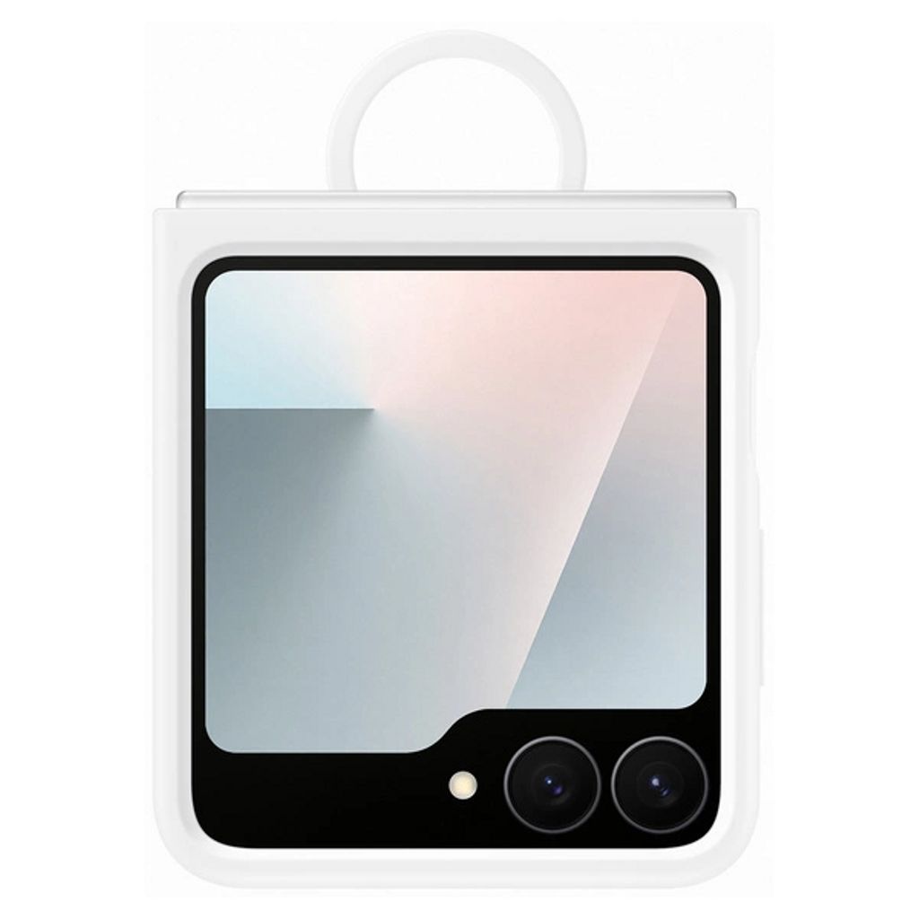Samsung Silicone Kuori  Samsung Galaxy Z Flip7 FE - Valkoinen