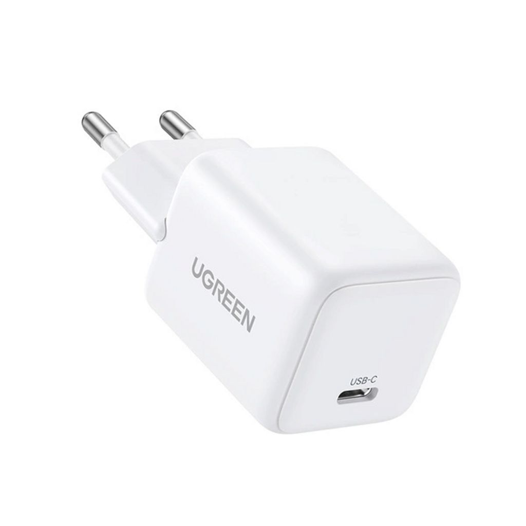 Ugreen X513 30W GaN vegglader USB-C + 1m USB-C kabel hvit