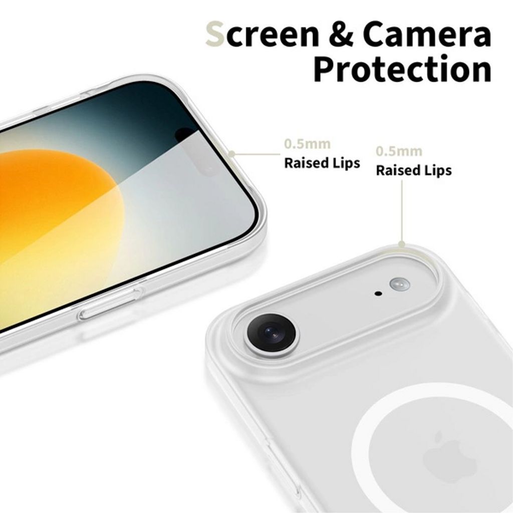 Tech-Protect MagFlex MagSafe Case for iPhone Air - Clear Matte