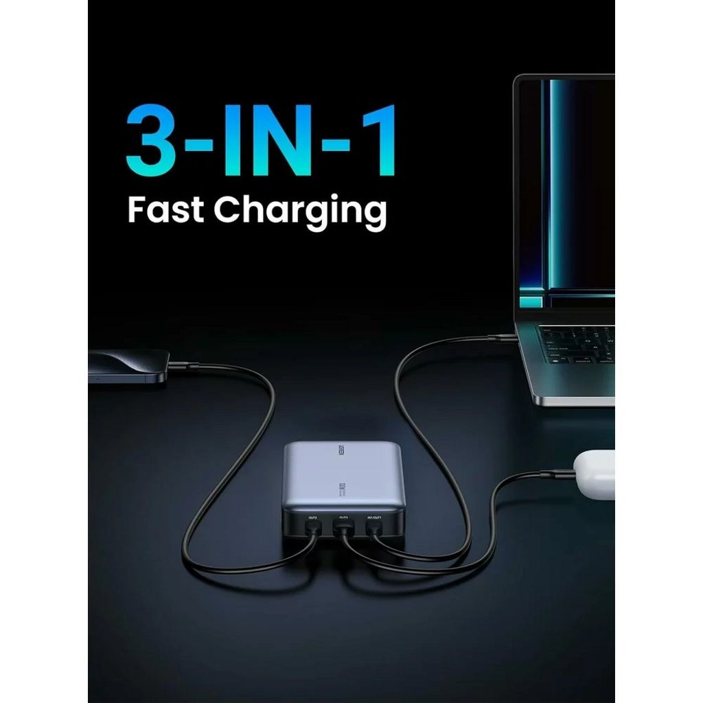 UGREEN PB720 Nexode Powerbank 20000 mAh – 100W hurtigopladning