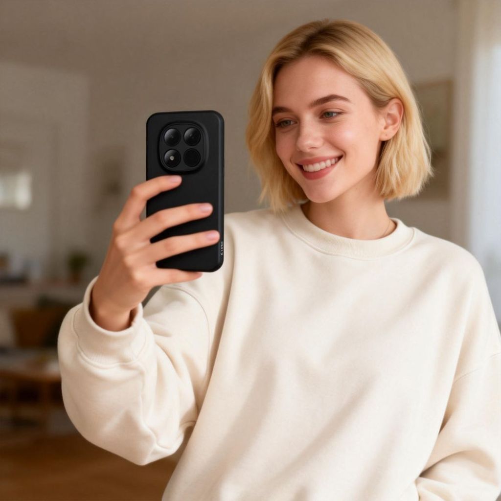 Tech-Protect Icon Skal till Xiaomi Redmi Note 15 Pro 5G - Svart