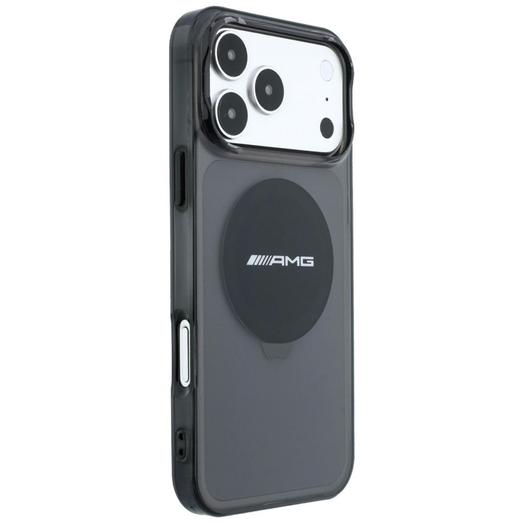 Mercedes AMG IML Bicolor Block MagSafe -kuori till iPhone 18 Pro Max/17 Pro Max - Musta