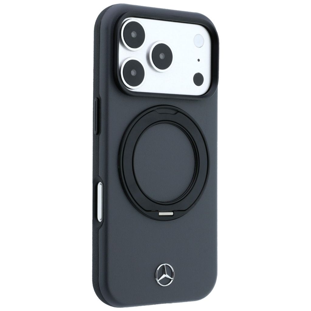 Mercedes Ring Stand MagSafe -kuori till iPhone 18 Pro Max/17 Pro Max - Harmaa
