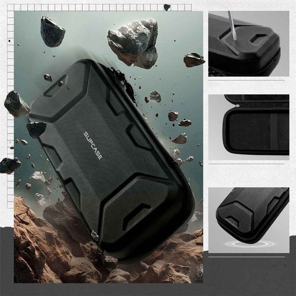 Supcase Carrying Plus etui til Nintendo Switch 2 - Sort