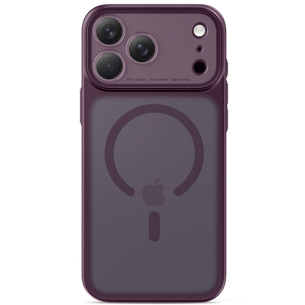 Tech-Protect MagPrime CC MagSafe -kuori iPhone 18 Pro:lle - Burgundi