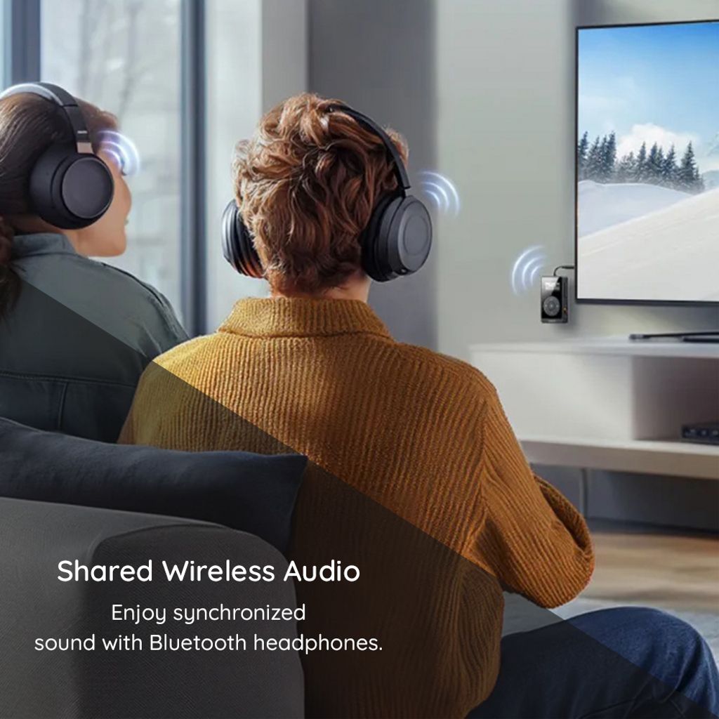 UGREEN Bluetooth-vastaanotin/lähetin BT503 – Musta