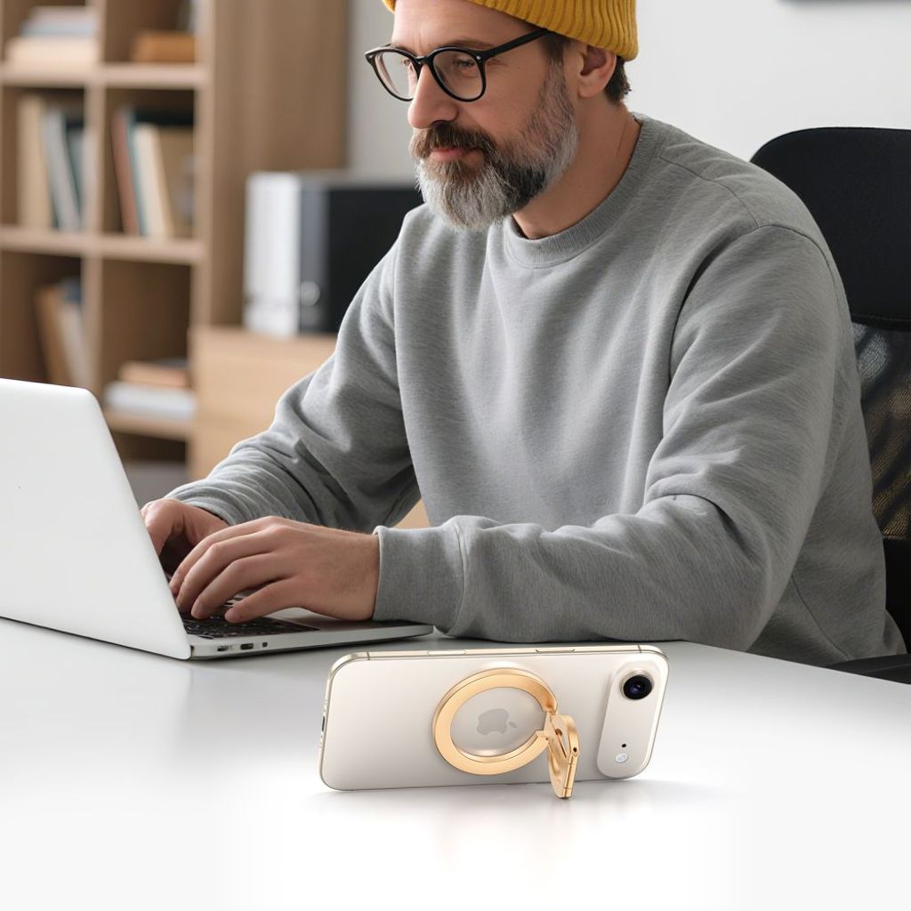 Tech-Protect MMR400 Lamano magnetisk ringhållare – guld