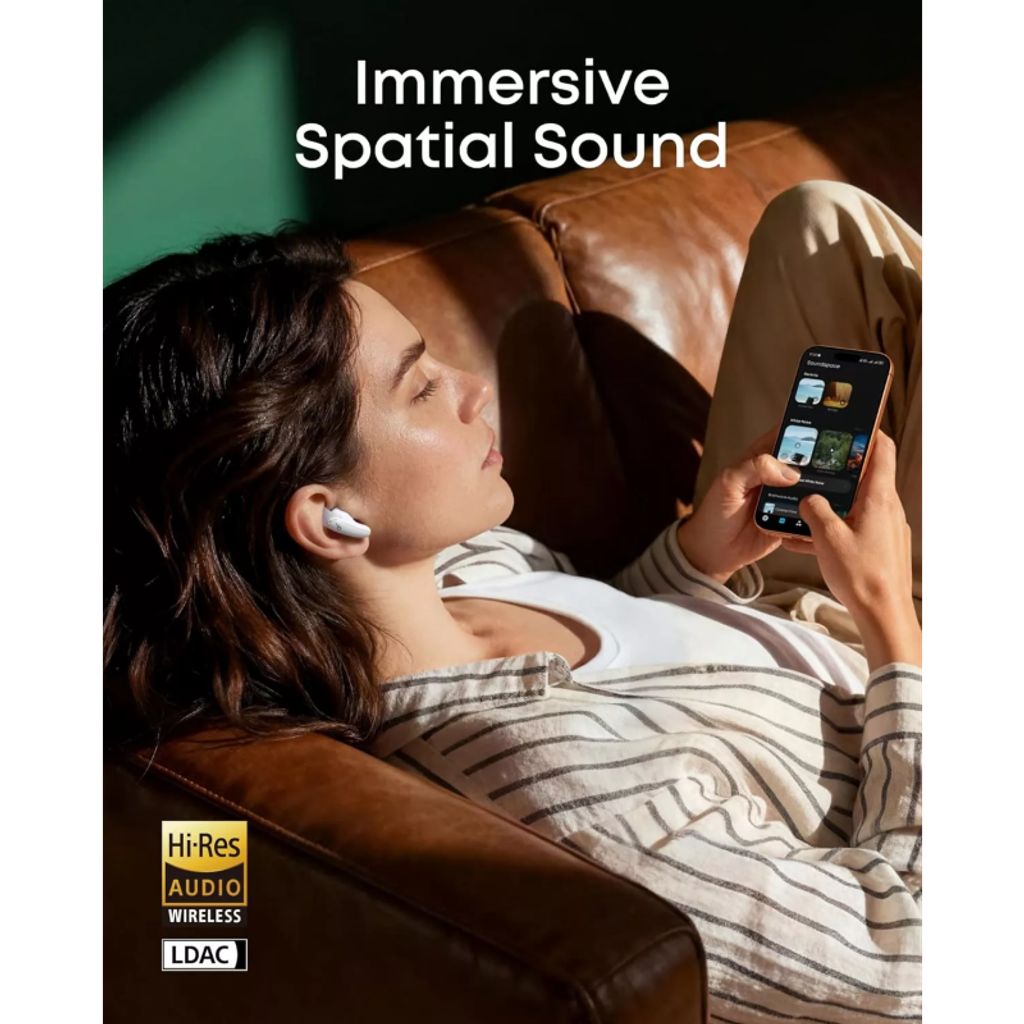 Anker Soundcore Liberty Buds in-ear ANC høretelefoner - hvide