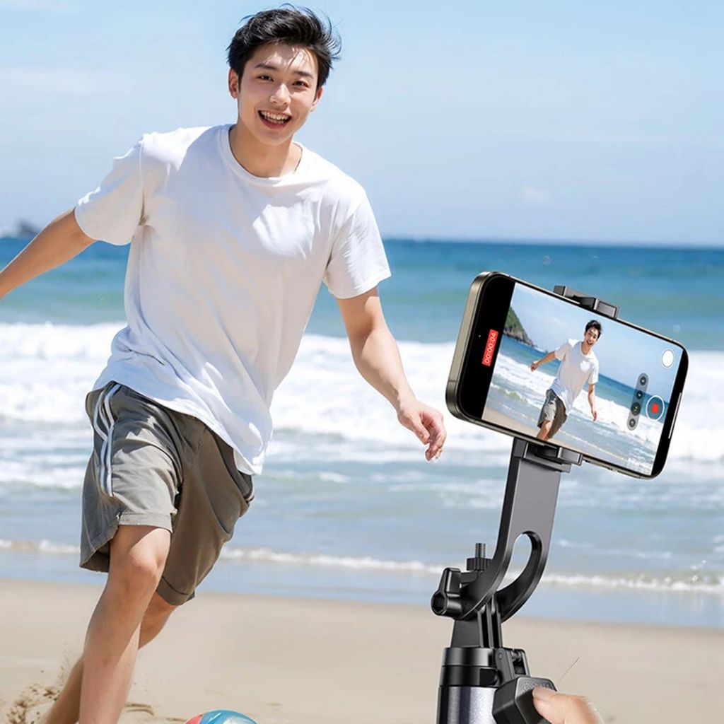 UGREEN Bluetooth selfiestang / 4-bens stativ, 185 cm - svart