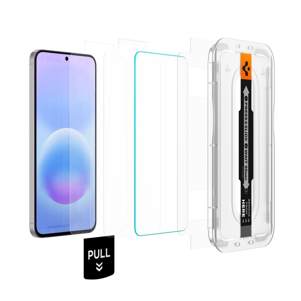 Spigen Glas.tR EZ Fit Pro 2-Pack Skærmbeskyttelse til Samsung Galaxy A57 5G