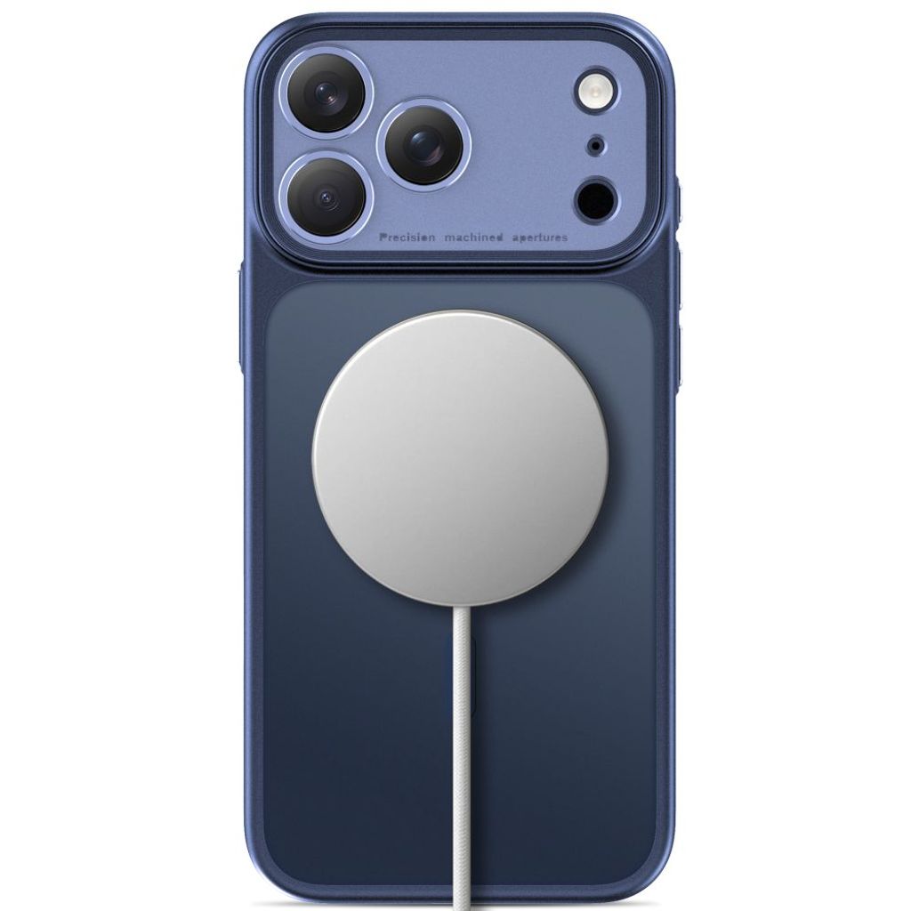 Tech-Protect MagPrime CC MagSafe -kuori iPhone 18 Pro/18 Pro Max:lle - Tummansininen