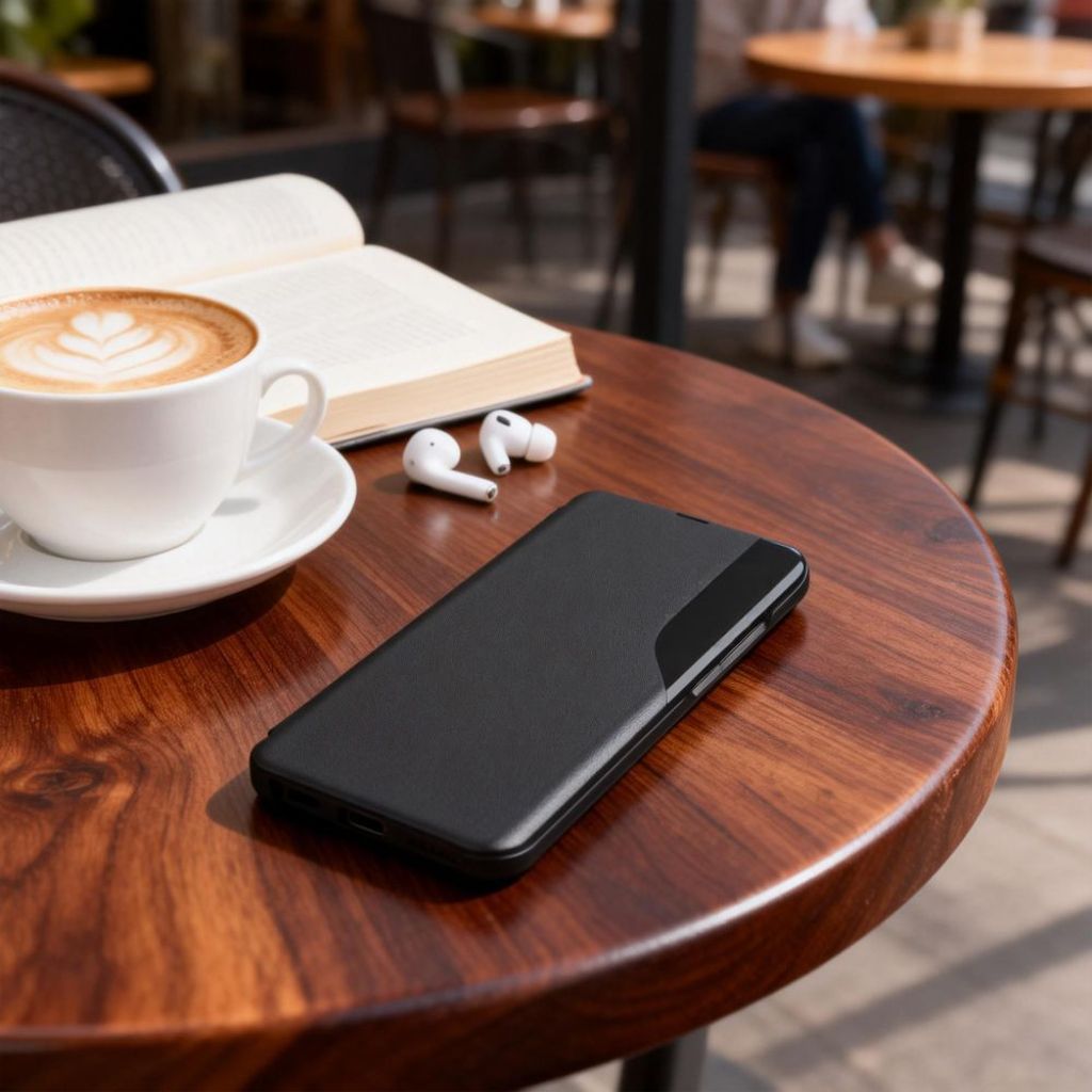 Tech-Protect Smart View Fodral till Samsung Galaxy A37 5G - Svart