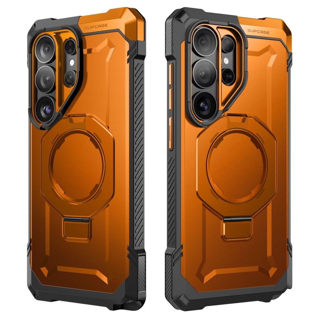 Supcase UB Grip MagSafe Skal till Samsung Galaxy S26 Ultra - Orange/Svart