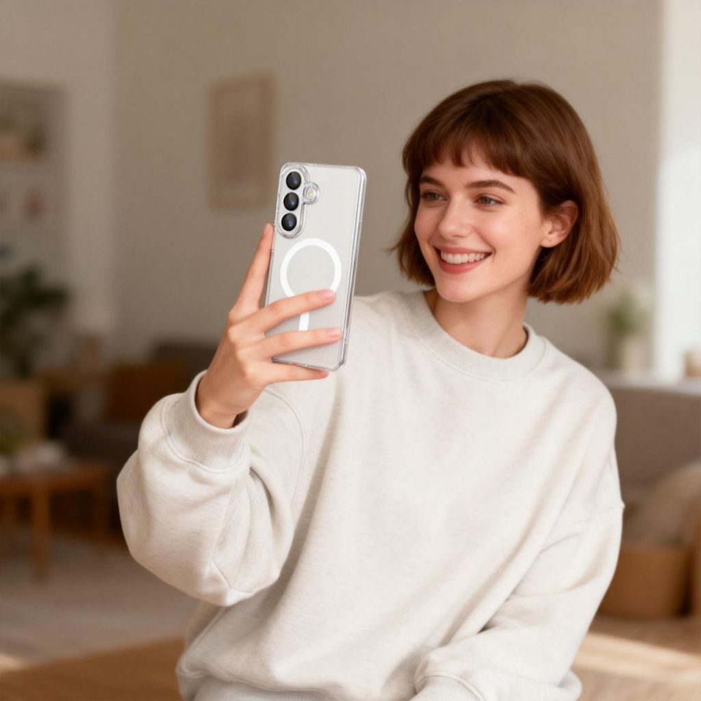 Tech-Protect FlexAir MagSafe Skal till Samsung Galaxy S26 Plus - Transparent