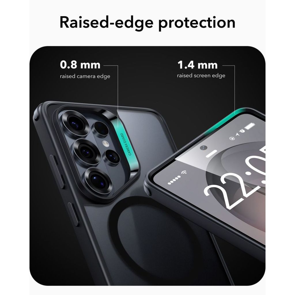 ESR Classic Hybrid MagSafe Cover til Samsung Galaxy S26 Ultra - Sort