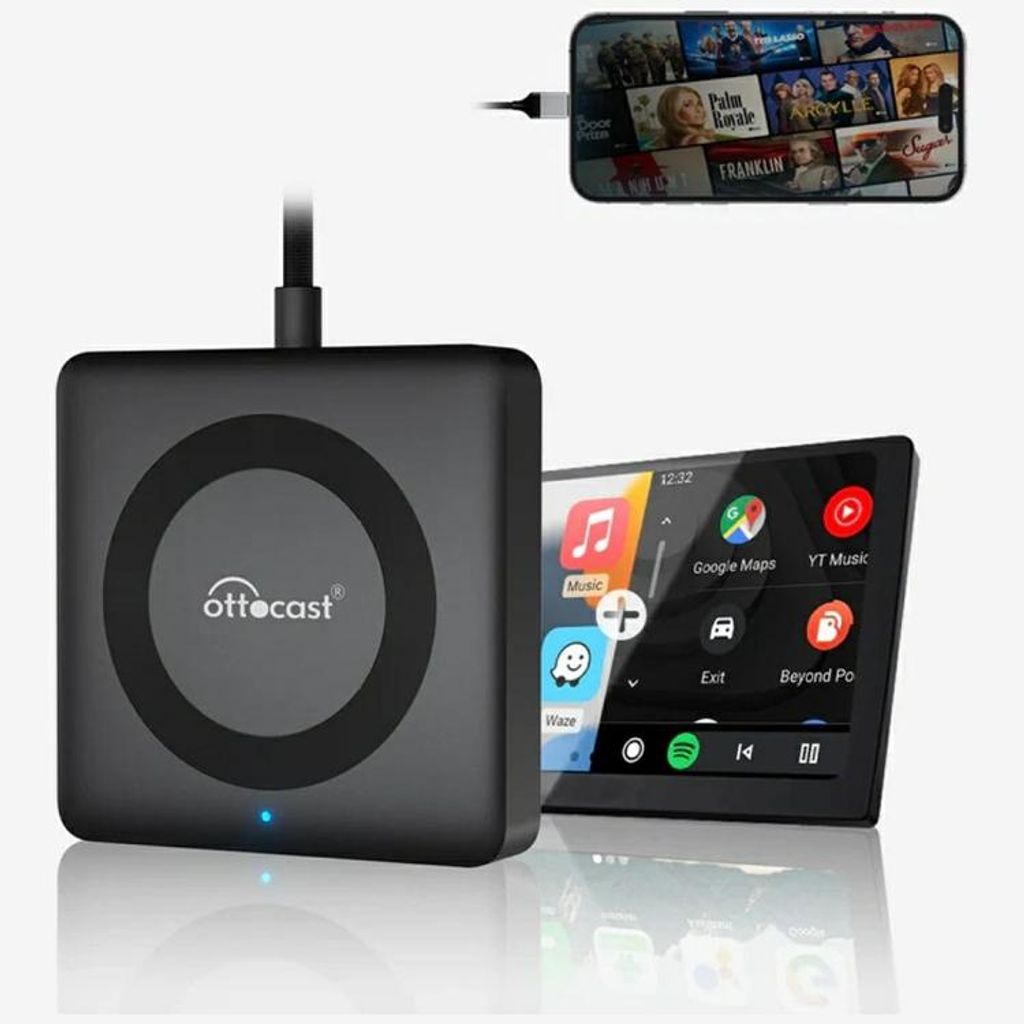 Ottocast Car TV Mate CarPlay biladapter - sort
