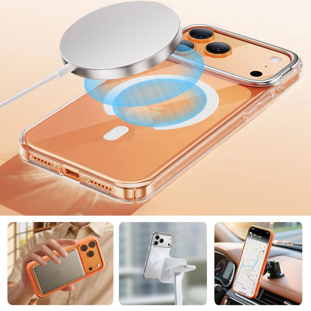 MagSafe Tech-Protect MMP-200 magnetring för telefon – vit