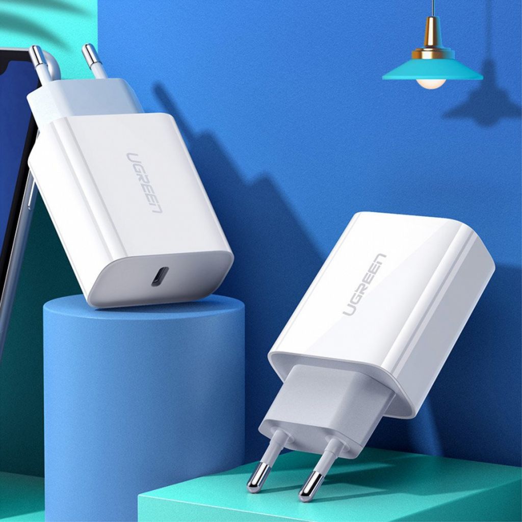 UGREEN CD137 18W seinälaturi – USB-C PD / QC