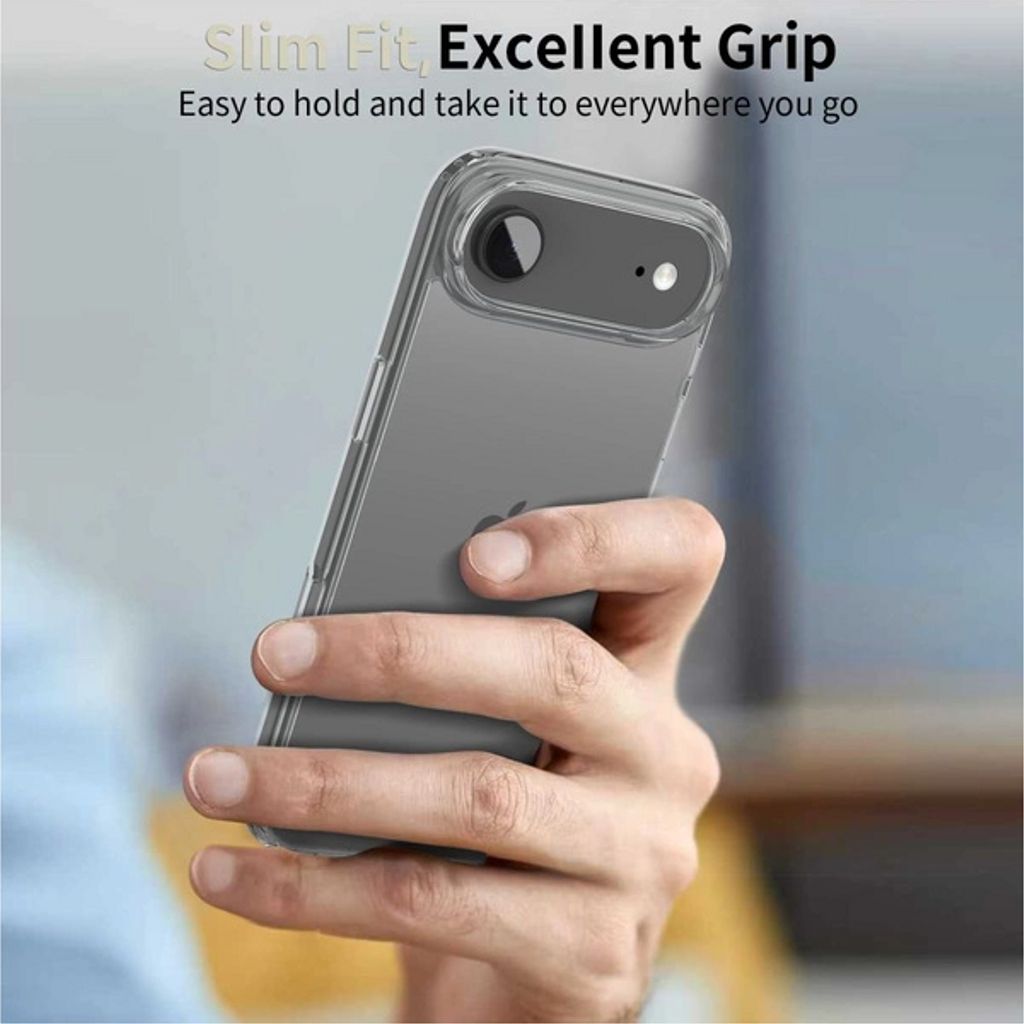 Tech-Protect FlexAir Hybrid Deksel till iPhone Air - Gjennomsiktig
