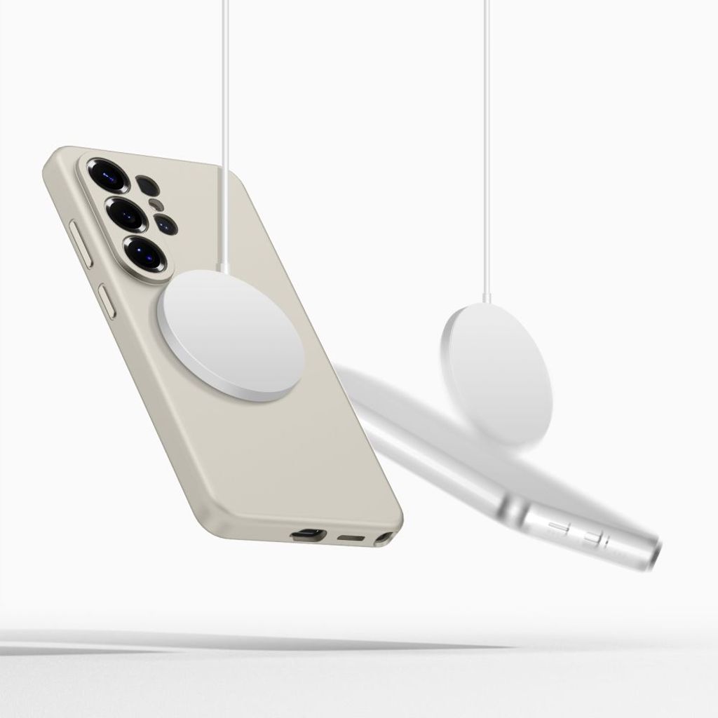 Tech-Protect Silicone MagSafe Kuori Samsung Galaxy S26 Ultra - Beige