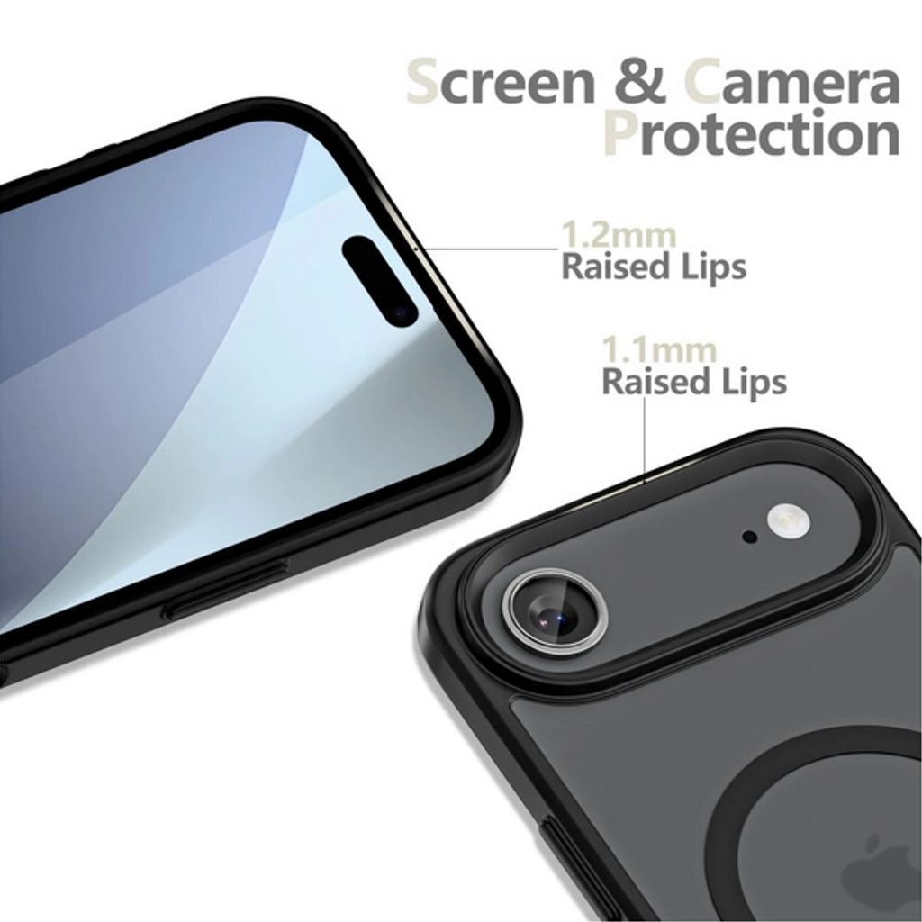 Tech-Protect MagMat MagSafe Case for iPhone Air - Matte Black