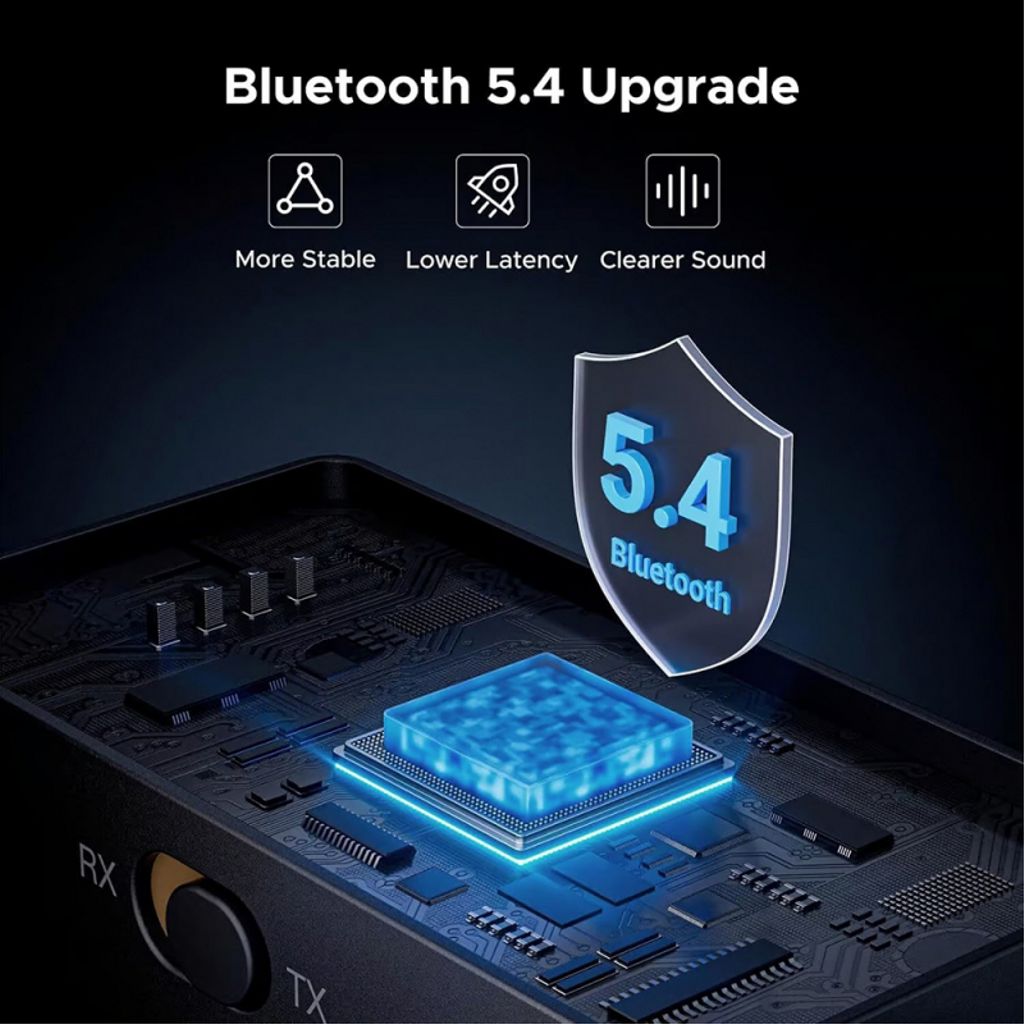 UGREEN Bluetooth-mottaker/sender – svart