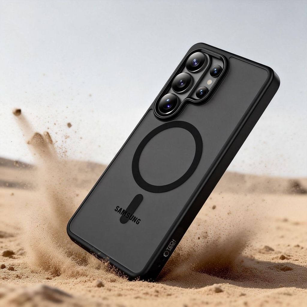 Tech-Protect Magmat MagSafe Cover til Samsung Galaxy S26 Ultra - Sort