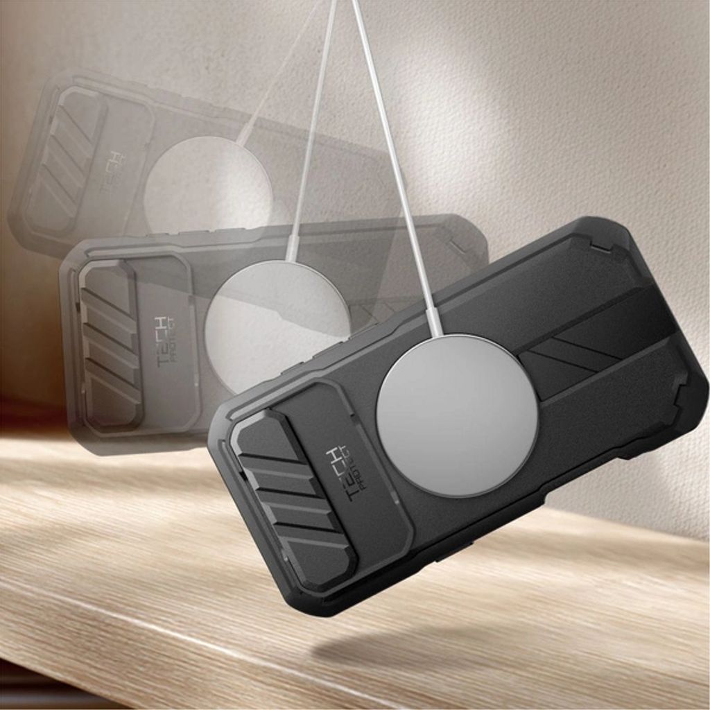 Tech-Protect Kevlar MagSafe Case for iPhone Air - Black