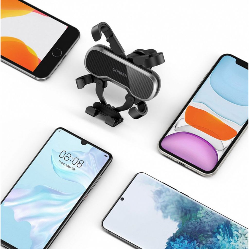 UGREEN Gravity Bilholder til Luftventil – Sort