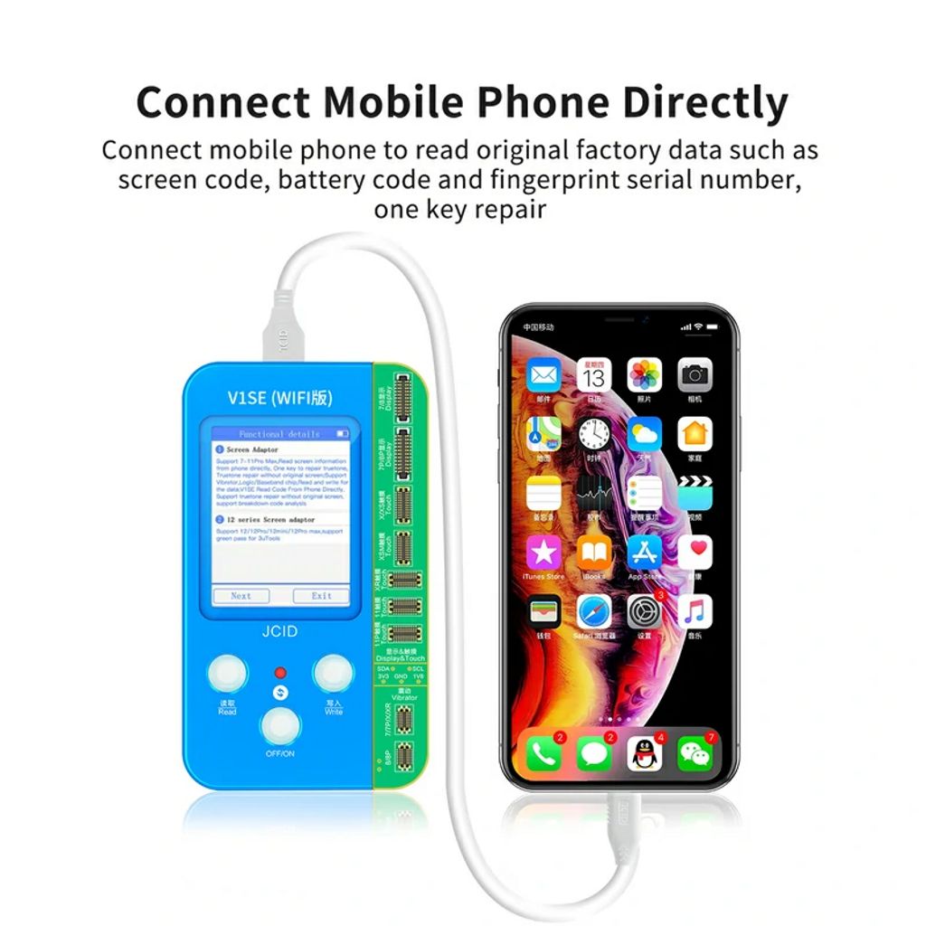JCID V1SE Programmer For True Tone Battery Face ID Camera Repair