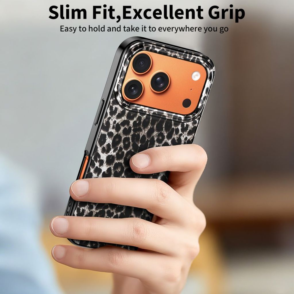 Tech-Protect Lamano MagSafe Cover til iPhone 17 Pro - Leopard