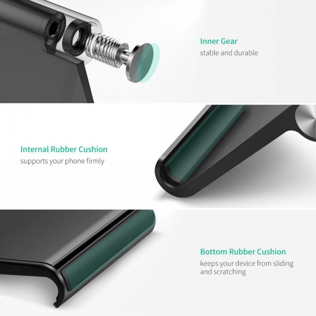 UGREEN LP106 bordstativ til mobil og tablet - sort