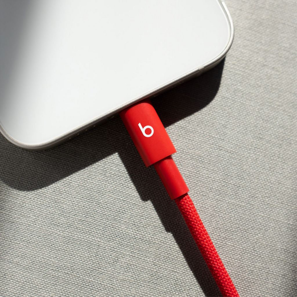 Apple Beats USB-C til Lightning ladekabel, 1.5 m – rød