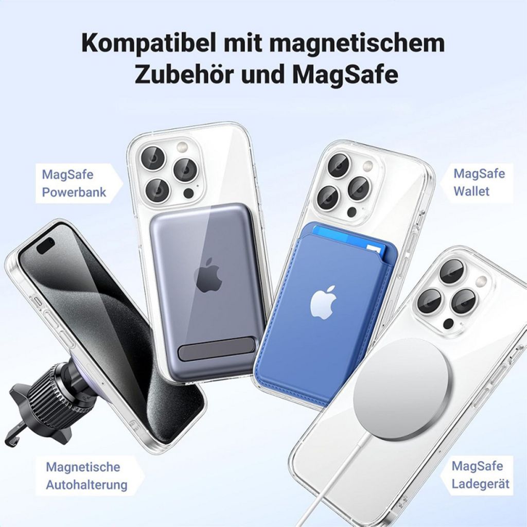 UGREEN LP428 Metalring til Smartphone, 2-pak – Sort