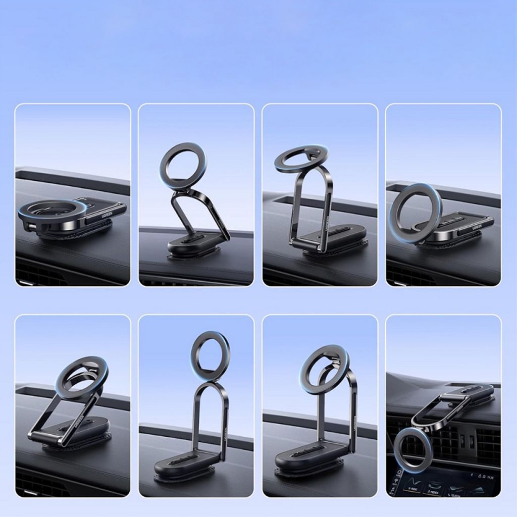 Ugreen LP924 Universal Magnetisk Biltelefonholder - Sort