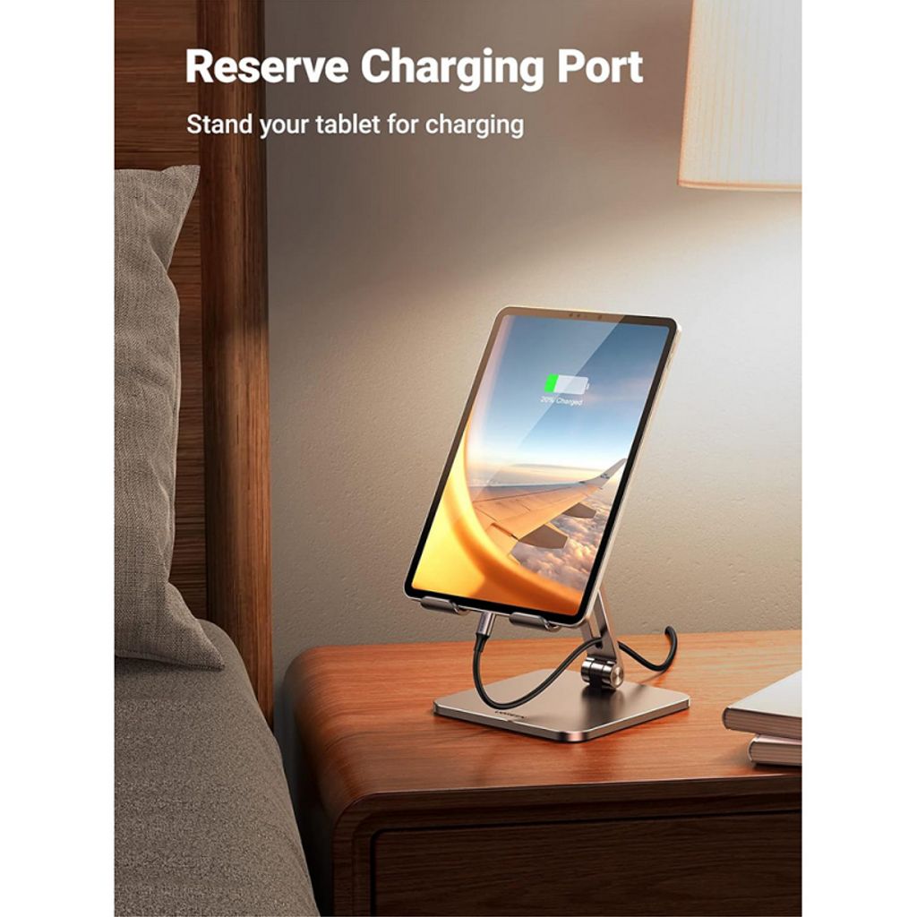 UGREEN LP134 jalusta kännykälle ja tabletille - harmaa