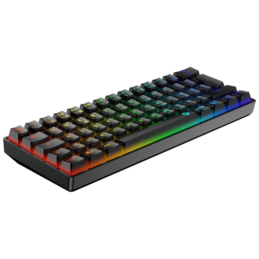 Exibel GKMX-5 Mekanisk Gamingtastatur 60 Procent – Sort