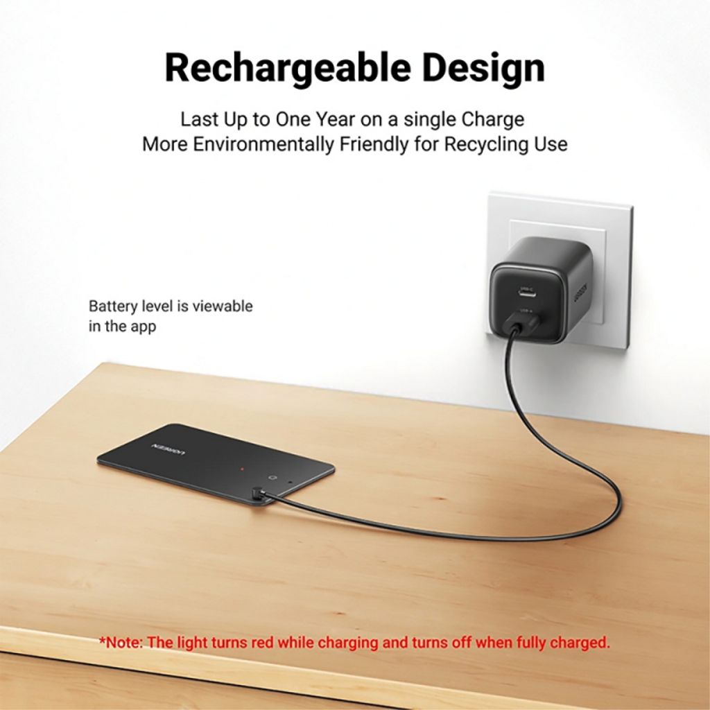 Ugreen SmartTag CM817 -seurantalähetin iOS-sarjalle – musta