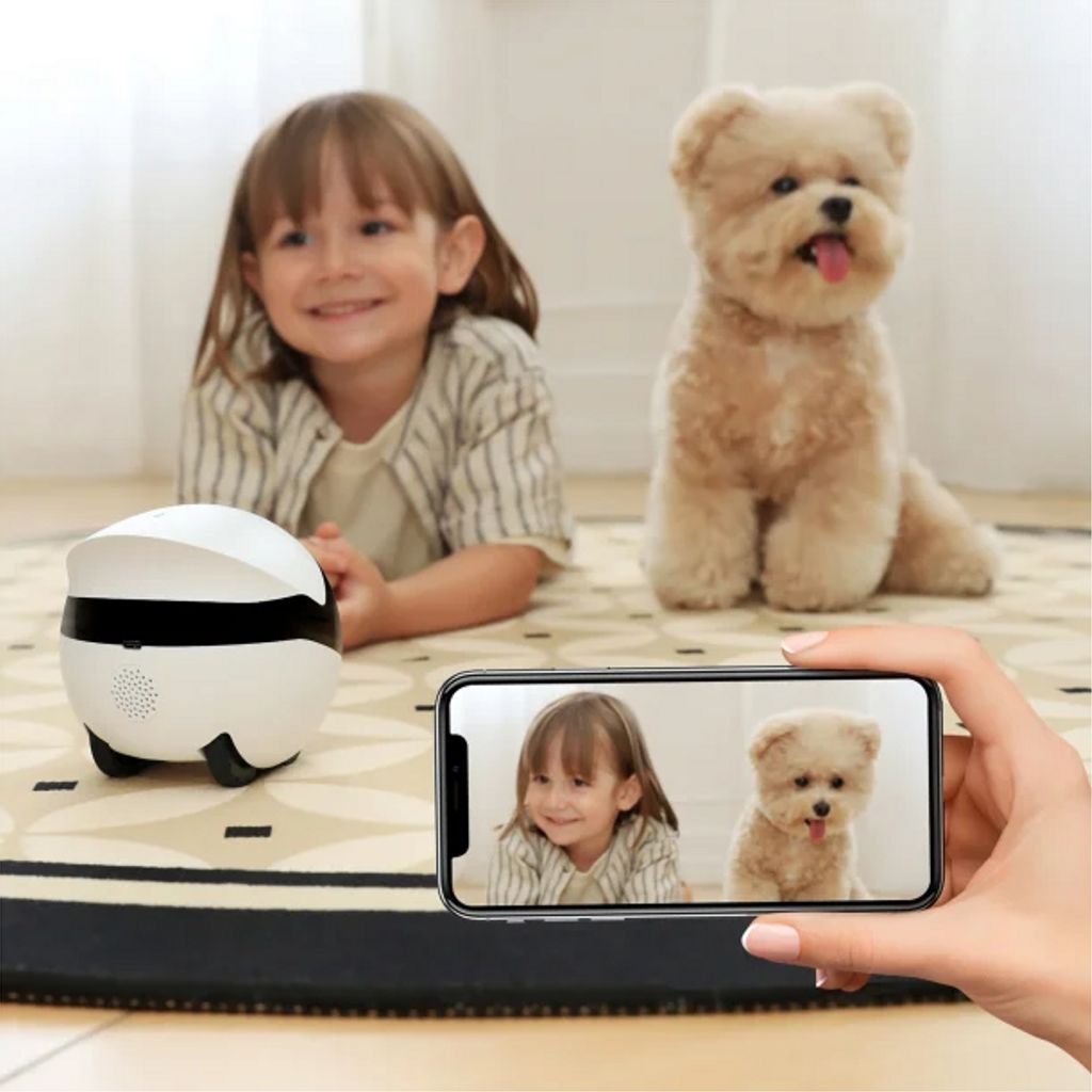 Enabot ROLA Mini Companion Robot med 2K QHD-kamera
