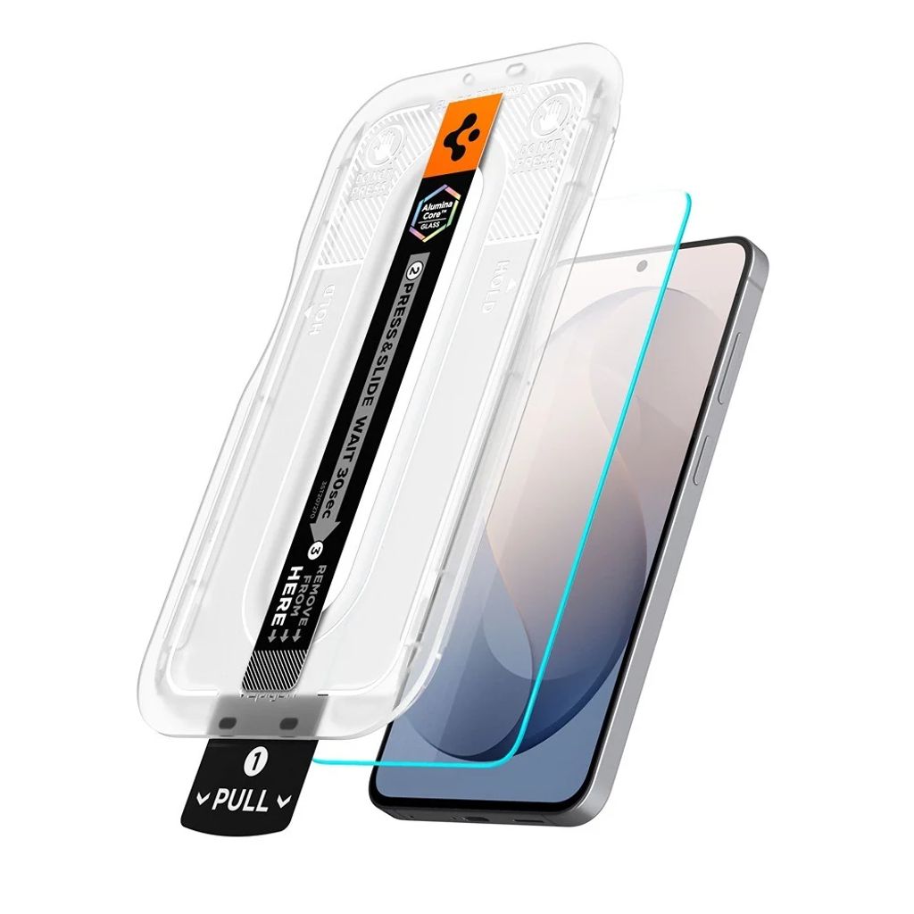 Spigen Glas.tR EZ Fit Pro -näytönsuoja 2-pakkaus  Samsung Galaxy S26 FE:lle
